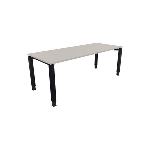 4003969080089 - Schreibtisch All in One 810035281 höhenverstellbar 68-82cm (H) rechteckig lichtgrau   anthrazitmetallic 4003969080089 Soennec