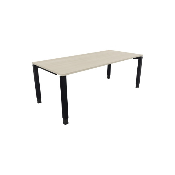 4003969080034 - Schreibtisch All in One 810035572 höhenverstellbar 68-82cm (H) rechteckig akazie hell   anthrazitmetallic 4003969080034 Soenn