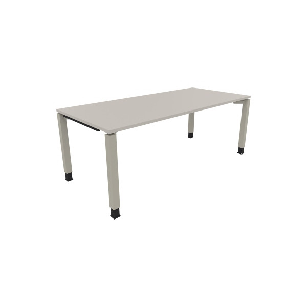 4003969078895 - Schreibtisch All in One 810035681 höhenverstellbar 68-82cm (H) rechteckig lichtgrau   silberaluminium 4003969078895 Soennecke