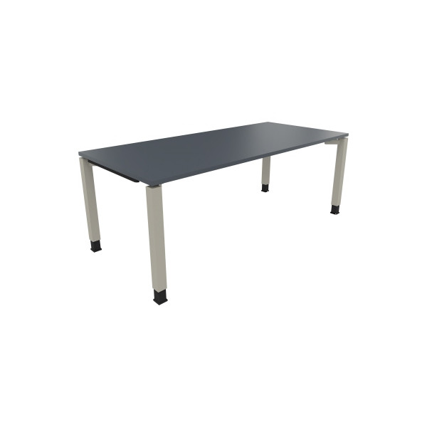 4003969078987 - Schreibtisch All in One 810035682 höhenverstellbar 68-82cm (H) rechteckig lavagrau   silberaluminium 4003969078987 Soennecken