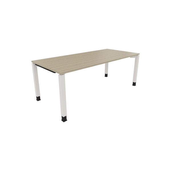 4003969078956 - Schreibtisch All in One 810035771 höhenverstellbar 68-82cm (H) rechteckig eiche natur   verkehrsweiß 4003969078956 Soennecken