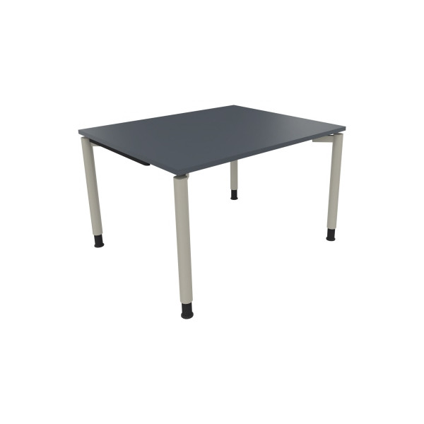 4003969080263 - Schreibtisch All in One 810035982 höhenverstellbar 68-82cm (H) rechteckig lavagrau   silberaluminium 4003969080263 Soennecken