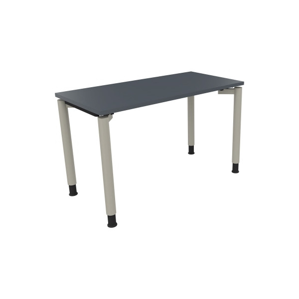 4003969079090 - Schreibtisch All in One 810036282 höhenverstellbar 68-82cm (H) rechteckig lavagrau   silberaluminium 4003969079090 Soennecken
