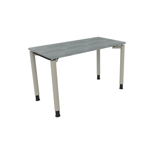 4003969079014 - Schreibtisch All in One 810036283 höhenverstellbar 68-82cm (H) rechteckig beton hell   silberaluminium 4003969079014 Soenneck