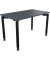 Schreibtisch All in One, manuell höhenverstellbar, 68-82cm (H), 120x70cm (BxT), rechteckig, lavagrau / anthrazit metallic
