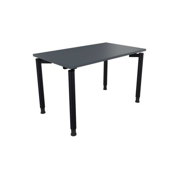 4003969080386 - Schreibtisch All in One 810036482 höhenverstellbar 68-82cm (H) rechteckig lavagrau   anthrazit metallic 4003969080386 Soennec