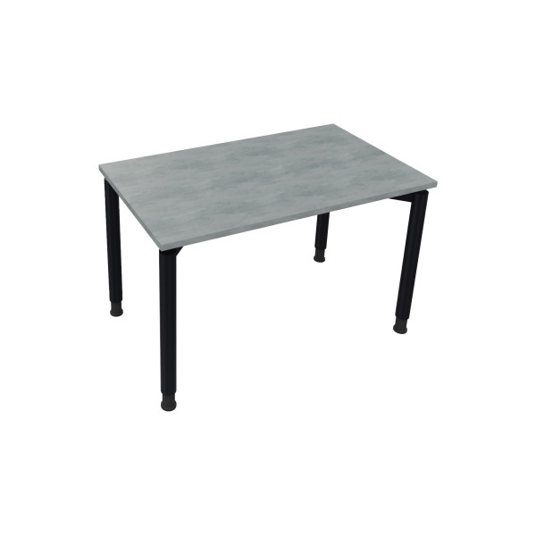 4003969080492 - Schreibtisch All in One 810036483 höhenverstellbar 68-82cm (H) rechteckig beton hell   anthrazit metallic 4003969080492 Soenn