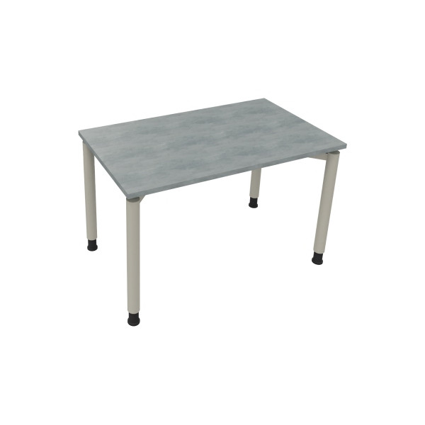 4003969080447 - Schreibtisch All in One 810036583 höhenverstellbar 68-82cm (H) rechteckig beton hell   silberaluminium 4003969080447 Soenneck