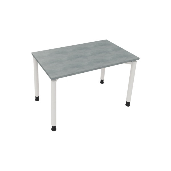 4003969080515 - Schreibtisch All in One 810036683 höhenverstellbar 68-82cm (H) rechteckig beton hell   verkehrsweiß 4003969080515 Soennecken