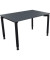 Schreibtisch All in One, manuell höhenverstellbar, 68-82cm (H), 120x80cm (BxT), rechteckig, lavagrau / anthrazit metallic
