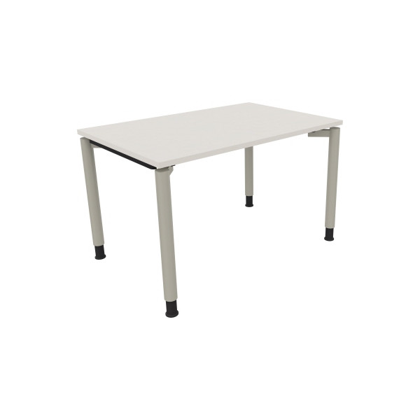 4003969079908 - Schreibtisch All in One 810036801 höhenverstellbar 68-82cm (H) rechteckig diamantweiß   silberaluminium 4003969079908 Soennec