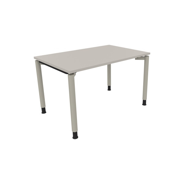 4003969079892 - Schreibtisch All in One 810036881 höhenverstellbar 68-82cm (H) rechteckig lichtgrau   silberaluminium 4003969079892 Soennecke
