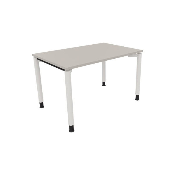 4003969079823 - Schreibtisch All in One 810036981 höhenverstellbar 68-82cm (H) rechteckig lichtgrau   verkehrsweiß 4003969079823 Soennecken