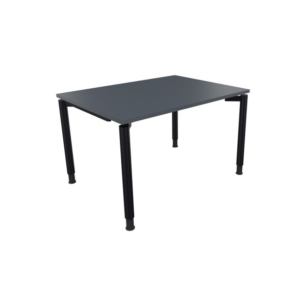 4003969081062 - Schreibtisch All in One 810037082 höhenverstellbar 68-82cm (H) rechteckig lavagrau   anthrazit metallic 4003969081062 Soennec
