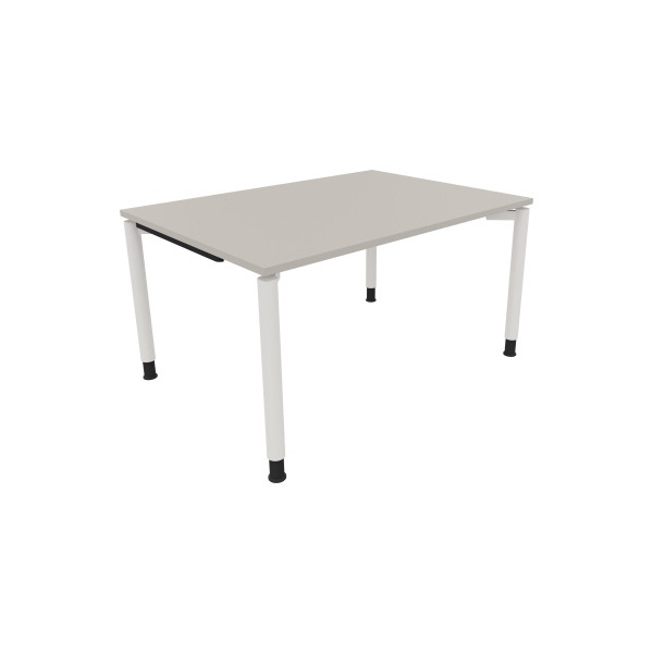 4003969080690 - Schreibtisch All in One 810037581 höhenverstellbar 68-82cm (H) rechteckig lichtgrau   verkehrsweiß 4003969080690 Soennecken