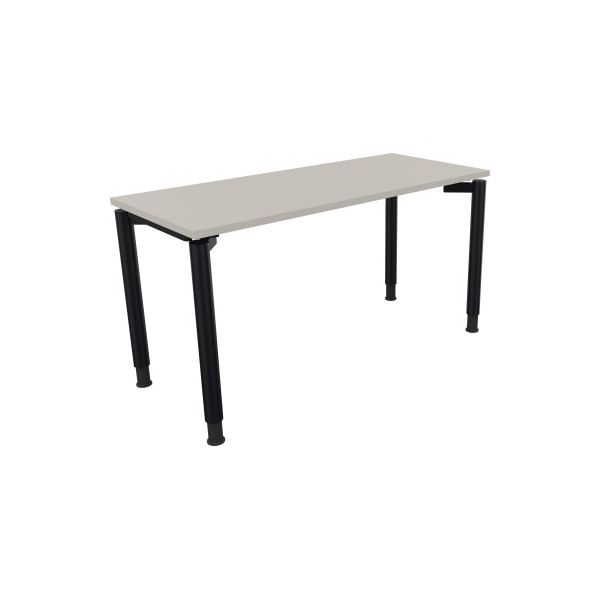 4003969081154 - Schreibtisch All in One 810037681 höhenverstellbar 68-82cm (H) rechteckig lichtgrau   anthrazitmetallic 4003969081154 Soennec