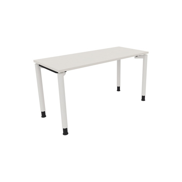 4003969081260 - Schreibtisch All in One 810037801 höhenverstellbar 68-82cm (H) rechteckig diamantweiß   verkehrsweiß 4003969081260 Soennecken