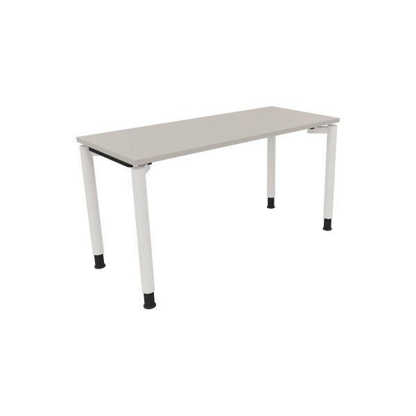 4003969081147 - Schreibtisch All in One 810037881 höhenverstellbar 68-82cm (H) rechteckig lichtgrau   verkehrsweiß 4003969081147 Soennecken