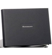 Kondolenzbuch 58-850070 schwarz mit verdeckter Spirale 19,5x25cm 40 Seiten Kunststoffeinband