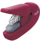 klammerloses Heftgerät 31179, weinrot, 6 Blatt