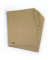 Kartonregister Touareg 100204955, 12-teilig blanko, A4, 240 g/m², beige Taben, 12-teilig