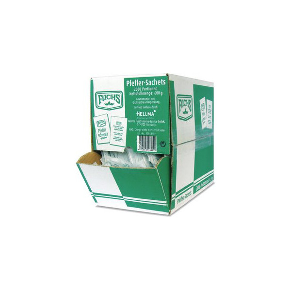 4003148484899 - Pfeffer schwarz gemahlen Portion 2000x03g 4003148484899 600 Gramm 4003148484899 - Pfeffer schwarz gemahlen Portion 2000x03g 4003148484899 600 Gramm