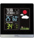 Wetterstation WS 6448 Station: 120 x 120 x 24, Au&szlig;ensender: 92 x 40 x 23 mm (B x H x T) LED 60m mit Temperaturanzeige mit Datum
