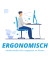 Tastatur-Maus-Set MK540 ADVANCED 920-008675, kabellos (USB-Funk), ergonomisch, leise, Sondertasten, Unifying-Empfänger, schwarz