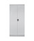 Aktenschrank 100064, Stahl abschließbar, 5 OH, 92 x 195 x 42 cm, lichtgrau