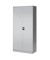 Aktenschrank 100064, Stahl abschließbar, 5 OH, 92 x 195 x 42 cm, lichtgrau