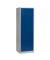 Putzmittelschrank 104432, abschlie&szlig;bar, lichtgrau/enzianblau, 60x180x50cm (BxHxT)
