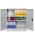 Stahlschrank 109242 FLC/FP abschließbar 92 x 100 x 42 cm 2 OH grau