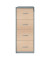 H&auml;ngeregistraturschrank 111020, silber/ahorn, 4 Schubladen, 1-bahnig
