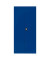 Aktenschrank 109923, Stahl abschließbar, 5 OH, 92 x 195 x 42 cm, blau