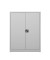 Stahlschrank 100027, abschlie&szlig;bar, 3 OH, lichtgrau, 92x120x42cm (BxHxT)