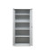 Stahlschrank 100049, abschlie&szlig;bar, 5 OH, lichtgrau, 80x180x38cm (BxHxT)