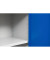Gürkan Stahlschrank blau/grau