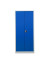 Stahlschrank 100050, abschlie&szlig;bar, 4 OH, lichtgrau/enzianblau, 80x180x38cm (BxHxT)