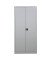Stahlschrank 100161, abschlie&szlig;bar, 5 OH, lichtgrau, 92x195x42cm (BxHxT)