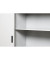 Schiebet&uuml;renschrank 100277, abschlie&szlig;bar, 3 OH, lichtgrau, 120x109x45cm (BxHxT)