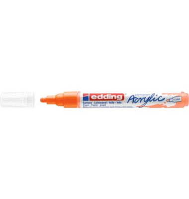 Acrylmarker 5100 neonorange 2-3mm Rundspitze