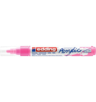 Acrylmarker 5100 neonpink 2-3mm Rundspitze