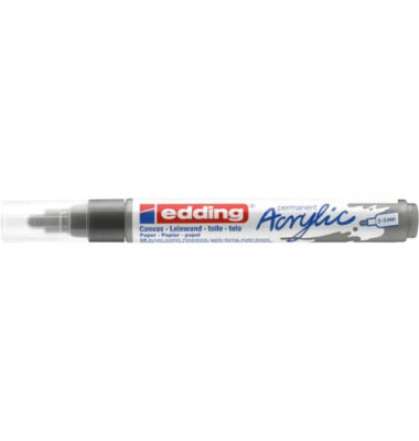 Acrylmarker 5100 anthrazit 2-3mm Rundspitze