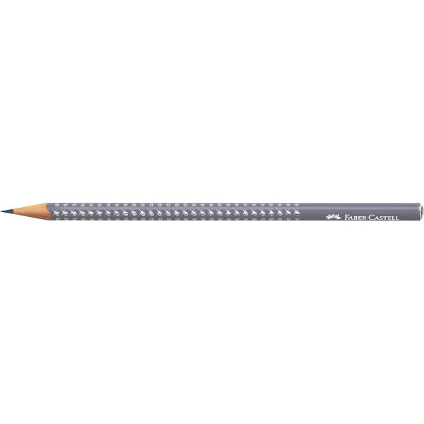 12 Stück Faber-Castell Bleistift SPARKLE PEARL, 118235, Härte B, dapple gray 4005401182351 Faber-Castell