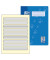 Schulheft 100050401, Lineatur 2 / Schreiblern-Lineatur, A4, 90g, blau, 16 Blatt / 32 Seiten