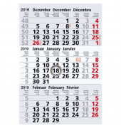 Ersatzkalendarium für Edelstahltischkalender 2023/2024