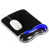 Mousepad Duo Gel 62401 schwarz/blau 24x18,2x2,5cm