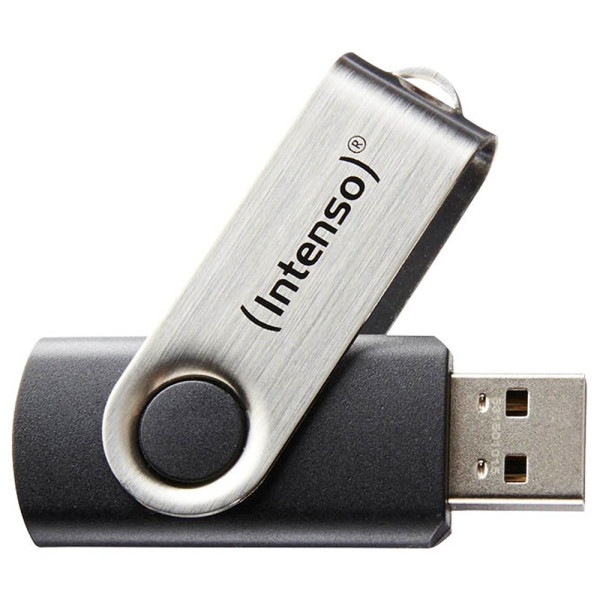 4034303022823 - silber 64 GB Intenso USB-Stick Basic Line schwarz silber 64 GB 1 St 3503490 4034303022823