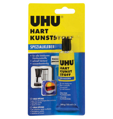 Spezialkleber 46650 Hart Kunststoff, 30g, permanent
