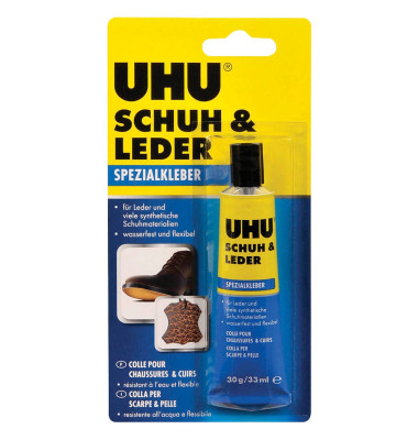 Spezialkleber 46680 Schuh + Leder, 30g, permanent